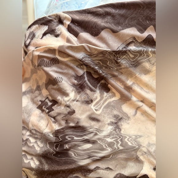 🪐RARE Elliss Skirt🪐 London Brand Cosmic Vibes Midi Skirt Spring Summer Trend - Picture 11 of 12